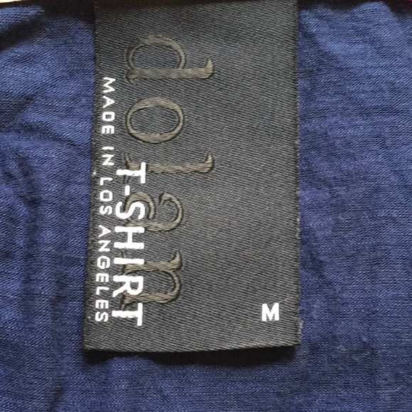 Anthro Cap-sleeved Jersey Dress Dolan T-Shirt size M - Picture 7 of 9